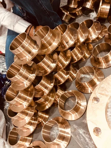Copper Nickel Collar Manufacturing – Sunflex Metalloy Factory